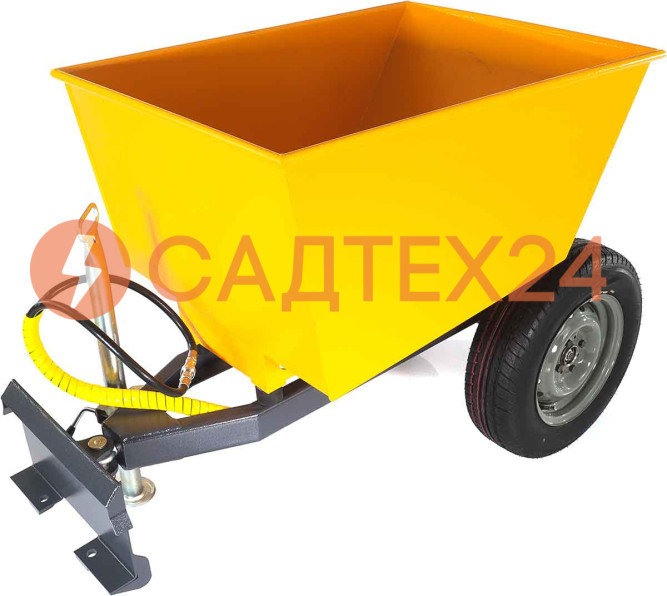 Прицеп самосвальный на фаркоп Baumech 700 кг