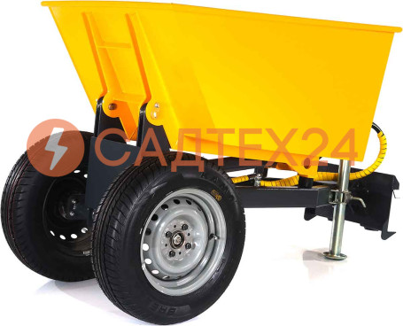 Прицеп самосвальный на фаркоп Baumech 700 кг