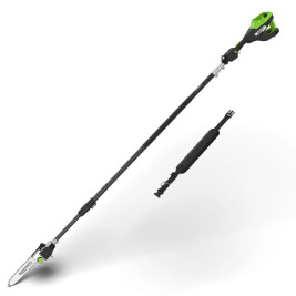 Высоторез/Сучкорез аккумуляторный телескопический Greenworks PS102T, 25 см, бесщеточный, без АКБ и З