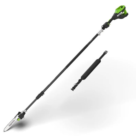 Высоторез/Сучкорез аккумуляторный телескопический Greenworks PS102T, 25 см, бесщеточный, без АКБ и З