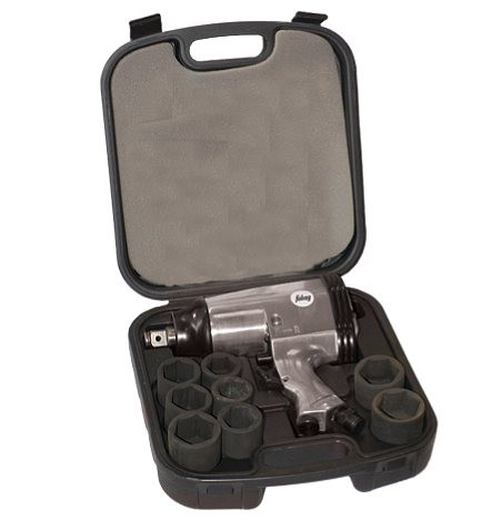 Пневмогайковерт ударный FUBAG IWS680 3/3" С НАБОРОМ В КЕЙСЕ