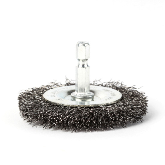 Щетка EDGE by PATRIOT круглая для дрели 50мм НЕХ