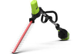 Кусторез штанговый аккумуляторный Greenworks Арт. 2301107, 60 В, 51 см, бесщеточный, без АКБ и ЗУ