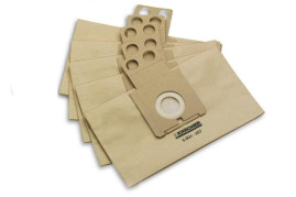 Фильтр-мешки бумажные для RC 3000, RC 4000 (уп 5шт) + микрофильтр 1шт Karcher 6.904-257.0