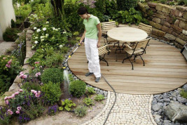 Штанга для полива Premium телескопическая 6 типов струи Karcher 2.645-137.0