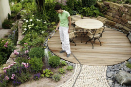 Штанга для полива Premium телескопическая 6 типов струи Karcher 2.645-137.0