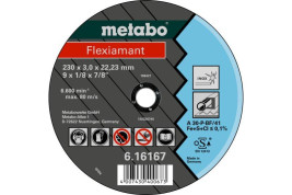 Отрезной круг Metabo 180х3,0х22,23мм Flexiamant Inox А 30-Р прямой 616163000