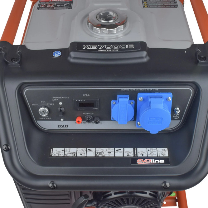 Бензиновый генератор EVOline KB 7000 E