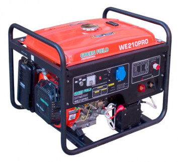 Бензиновый сварочный генератор Green Field WE-210PRO