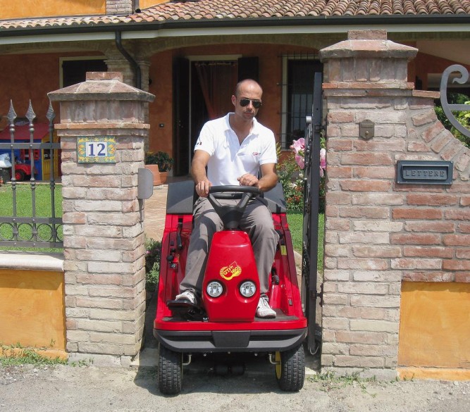 Райдер Gianni Ferrari GTM 155 15,5 л.с.