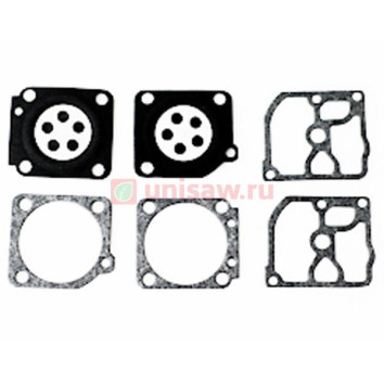 Набор прокладок и диафрагм карбюратора Zama (GND-39) - Stihl BG 55 , 65 , 85 w, DF; Husqvarna: 1216 , 1219;