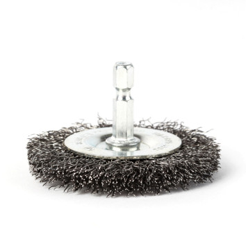 Щетка EDGE by PATRIOT круглая для дрели 65мм НЕХ