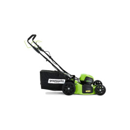 Газонокосилка аккумуляторная Greenworks Арт. 2502907UB, 60V, 46 см, самоходная, бесщеточная, с 1хАКБ 4 Ач. и ЗУ