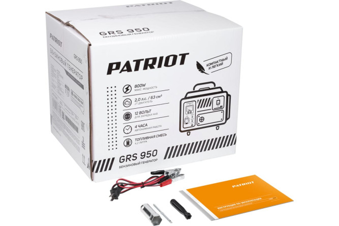 Генератор бензиновый PATRIOT GRS 950