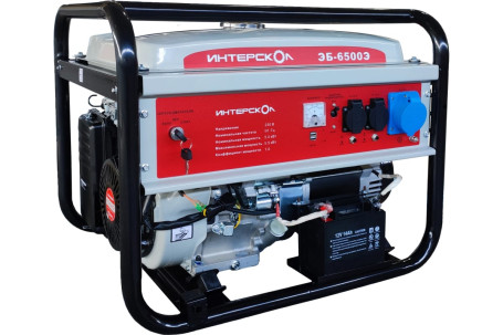 Электростанция бензиновая Интерскол ЭБ-6500Э