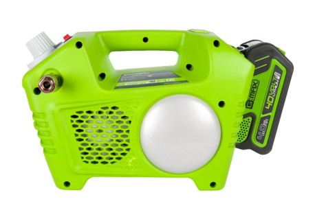 G-MAX 40V Аккумуляторный Воздушный Компрессор 8 bar