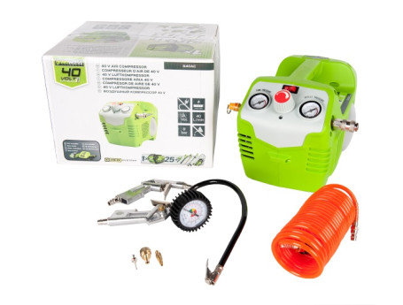G-MAX 40V Аккумуляторный Воздушный Компрессор 8 bar