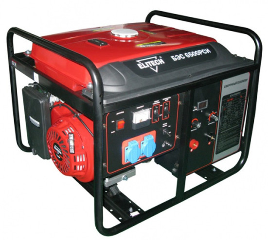 Электростанция Elitech БЭС 6500 РС, с режимом сварки