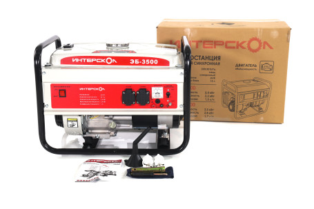 Электростанция бензиновая Интерскол ЭБ-3500