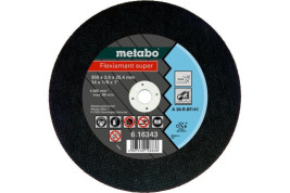 Отрезной круг Metabo 350х3,0х25,4мм Flexiamant Super А 36-R прямой 616343000