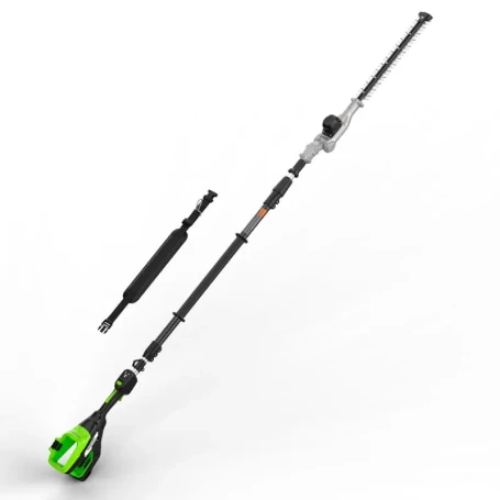 Кусторез штанговый телескопический аккумуляторный Greenworks PH662T, 82V