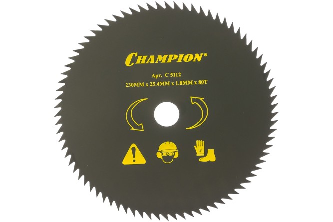 Нож с  остроугольными зубцами Champion 80/230/25,4 (SRM-2305SI,SRM-2655SI)