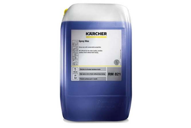 Профессиональное средство RM 821 жидкий воск с блеском, 200л Karcher 6.295-084.0