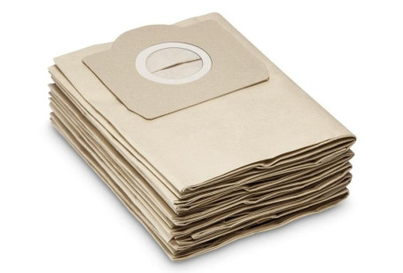 Фильтр-мешки бумажные для WD 3 Dakar, WD 3 P, WD 3 Premium (уп 5шт) Karcher 6.959-130.0