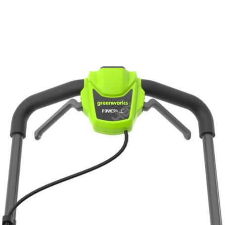 Газонокосилка аккумуляторная Greenworks GD24X2LM411 ,  2х24V, 41 см, бесщеточная, c 2хАКБ 4Ач и ЗУ