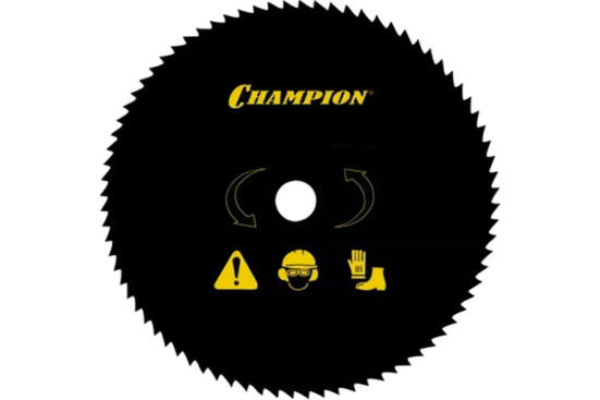 Нож с  остроугольными зубцами Champion 80/255/25,4 (SRM-330ES/SRM-350ES,4605)