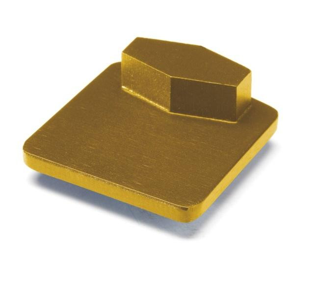 Сегмент HUSQVARNA G674S 5430893-91 одинарный зерно 30  (бетон до М200 грубая шлифовка, 150-200 м2)