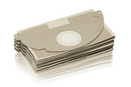 Фильтр-мешки бумажные для WD 2 (уп 5шт) Karcher 6.904-322.0