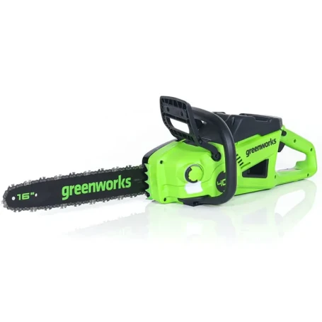 Цепная пила аккумуляторная Greenworks GD40CS20X, 40V, 40 см, 2000 Вт, бесщеточная, c 1хАКБ 8 Ач и