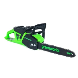Цепная пила аккумуляторная Greenworks GD40CS20X, 40V, 40 см, 2000 Вт, бесщеточная, c 1хАКБ 8 Ач и