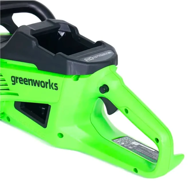 Цепная пила аккумуляторная Greenworks GD40CS20X, 40V, 40 см, 2000 Вт, бесщеточная, c 1хАКБ 8 Ач и