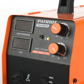 Полуавтомат сварочный инверторный PATRIOT WMA 185AL MIG/MAG/MMA