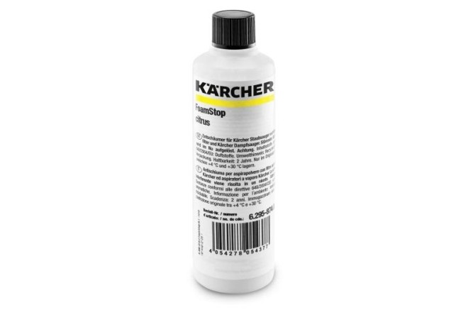 Жидкий пеногаситель RM FoamStop Citrus с цитрусовым ароматизатором 125ml Karcher 6.295-874.0