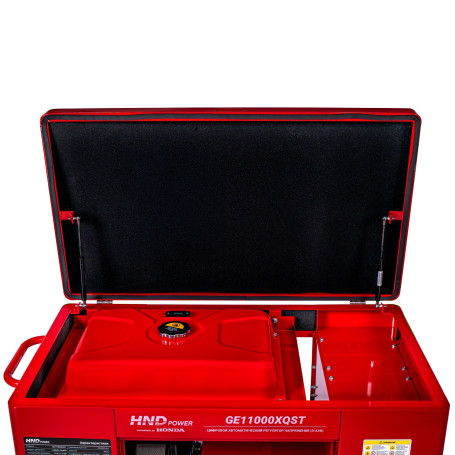 Бензогенератор HND GE 11000 XQST