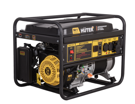 Бензогенератор Huter DY13000L