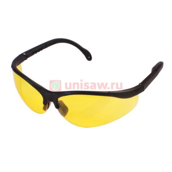 Очки защитные (желтые линзы)