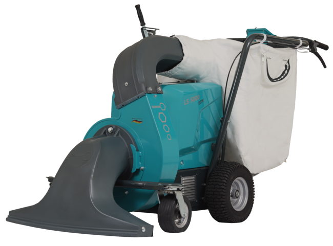 Аккумуляторный самоходный колесный садовый пылесос Remarc LS 5000 ESW AKKU