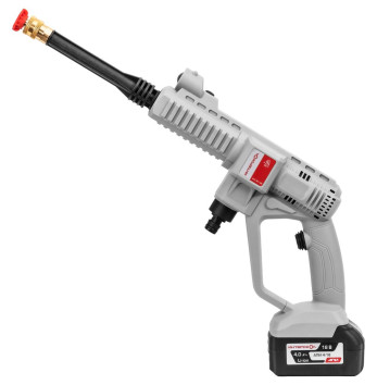 Аккумуляторная бесщеточная мини мойка ИНТЕРСКОЛ АМ-40/18В