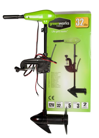 Мотор для лодки Greenworks 2600 Вт G12TM32