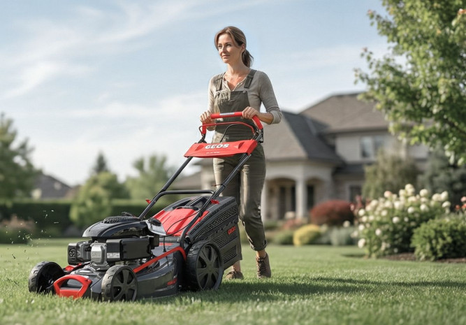 Газонокосилка бензиновая Geos by AL-KO GLS 655 с двигателем Kohler XTX775