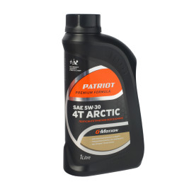 Масло полусинтетическое PATRIOT G-Motion 5W30 4Т ARCTIC 1л