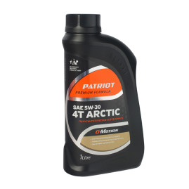 Масло полусинтетическое PATRIOT G-Motion 5W30 4Т ARCTIC 1л