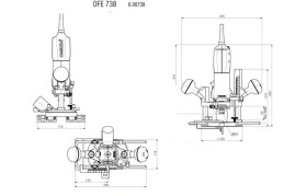 Фрезер Metabo OFE 738 600738000