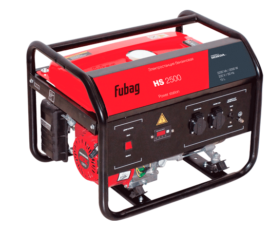 Бензогенератор Fubag HS 2500