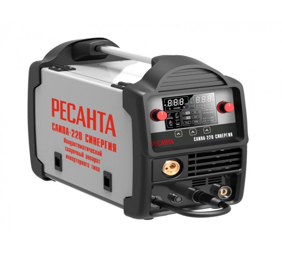Сварочный полуавтомат Ресанта САИПА-220 СИНЕРГИЯ (MIG/MAG)