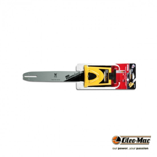 Шина Oleo-Mac PS 16"+ заточное устройство для комплекта PS53E PowerSharp